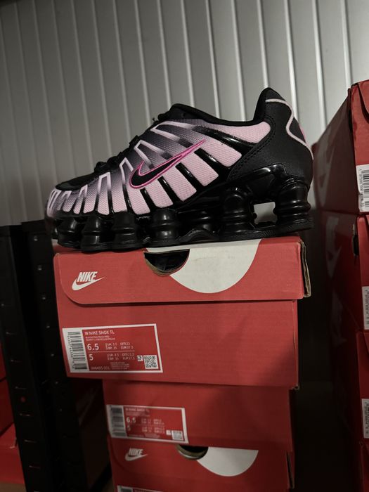 Модели Nike Shox TL Black/Max Orange 39,40,41,42 43 44 45 46