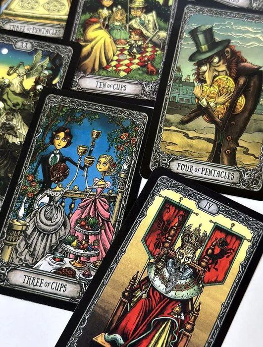 Карты МАК Таро Тёмного особняка (The Dark Mansion Tarot), разм. 6*10.