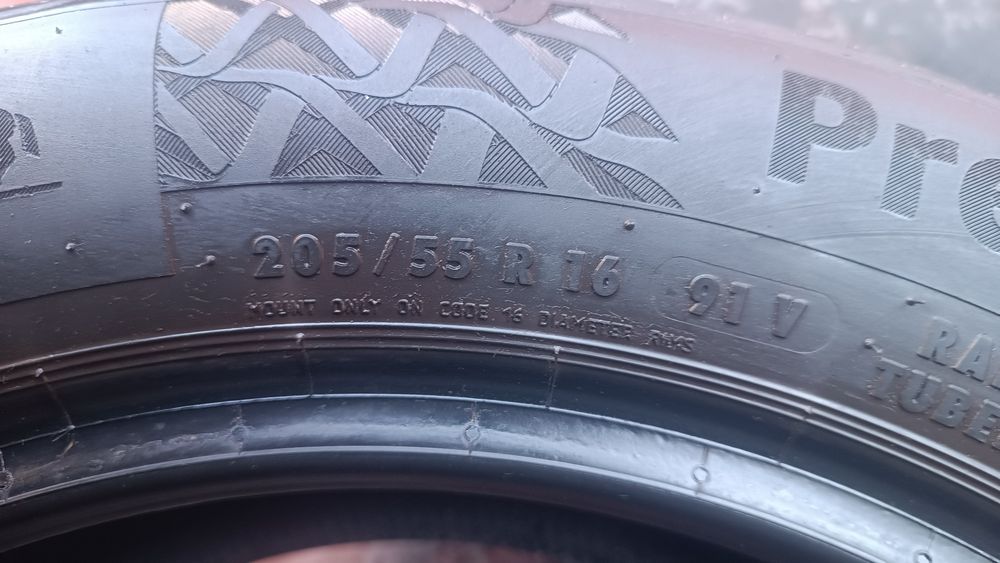 205/55/16 Continental Дот 0323