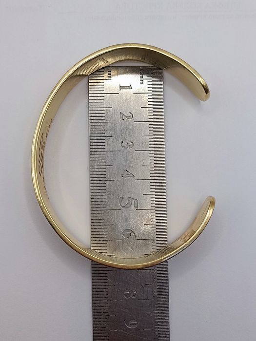 Масивна златна гривна 46.33 гр. 14к проба 585