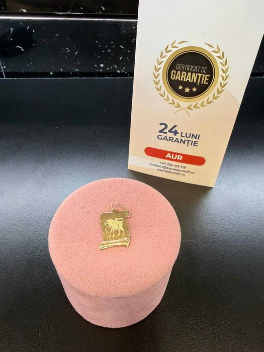 Medalion aur 14k 0.92g (Iulius Mall)(B-46.2) Garantie 2 ani!