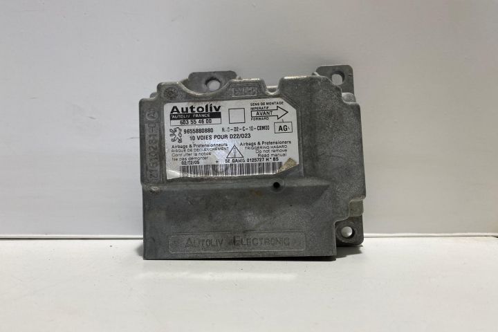 Calculator airbag Modul 603554600 / 9655880880 Peugeot 307 prima gene