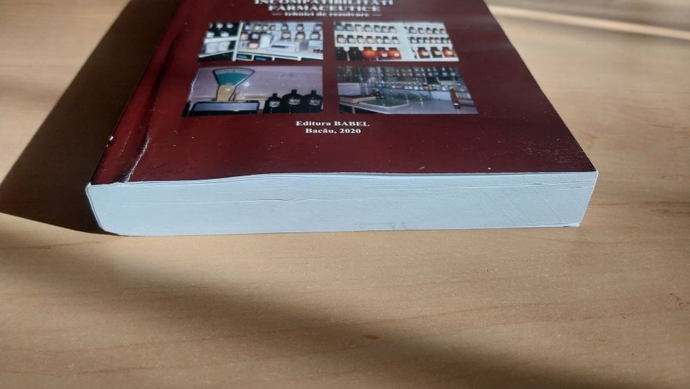 Cartea „Rețete magistrale cu incompatibilități farmaceutice "