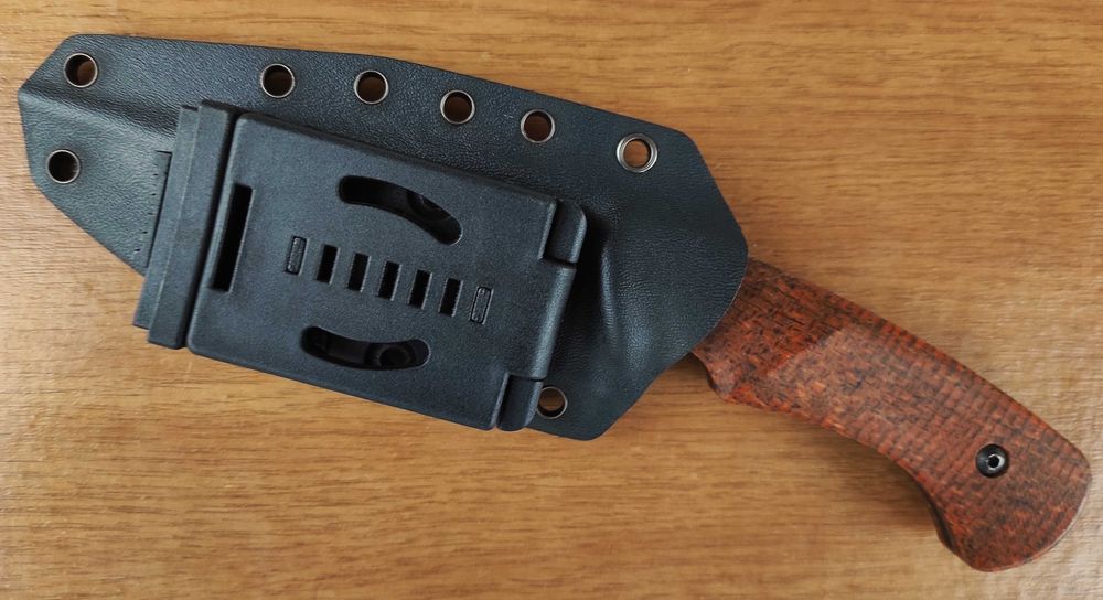 Ловен нож /ръчна изработка , стомана D2/