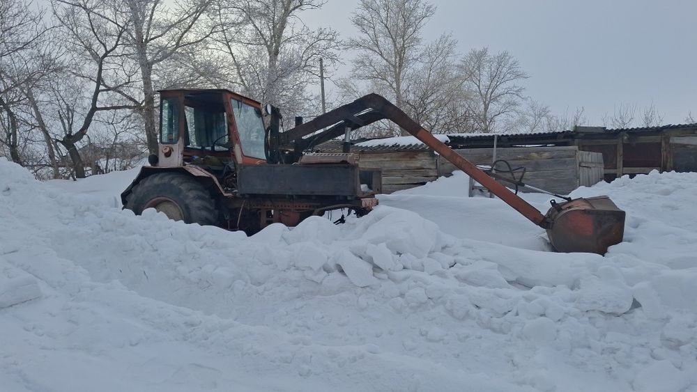 Трактор Т 16 на ходу