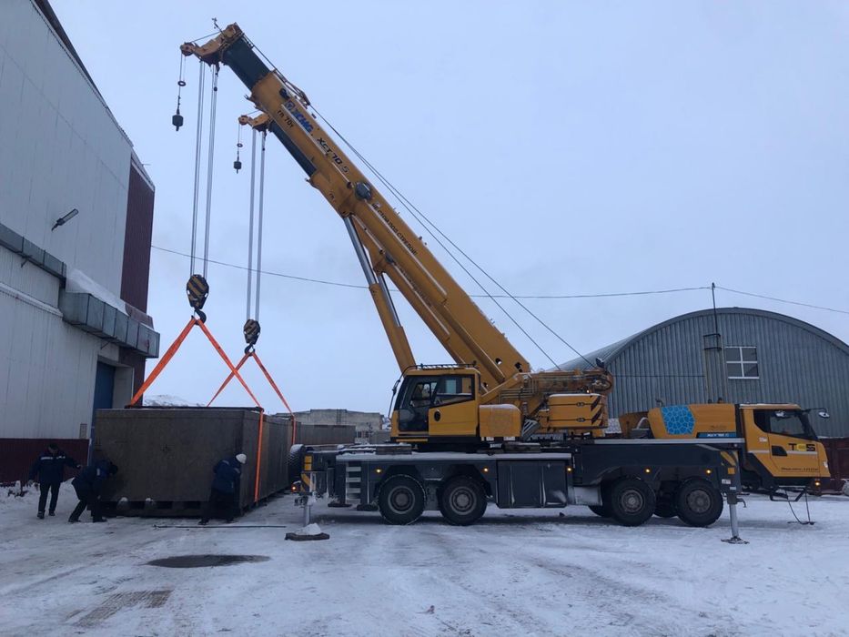 Услуги автокрана 70 т