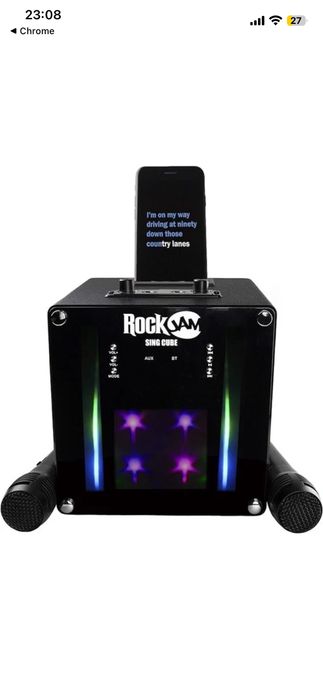 Bluetooth кареоке машина RockJam