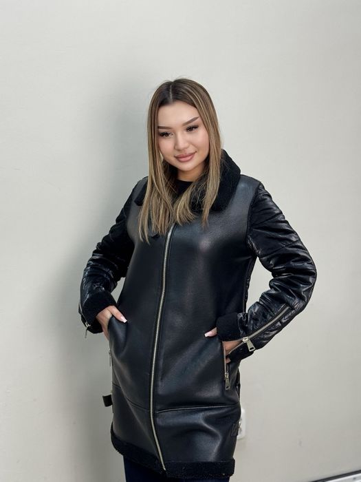 Дублёнка натуральная кожа