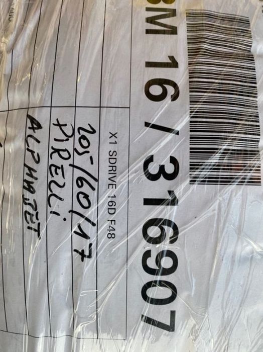 vand jante originale Bmw X1 pe 17” cu anvelope de iarnă