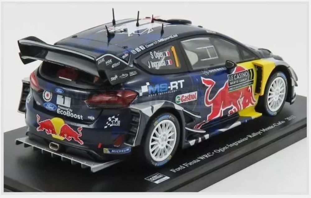 Macheta Ford Fiesta WRC Team M-Sport Nr. 1 2017 S. Ogier 1:24 Hachette