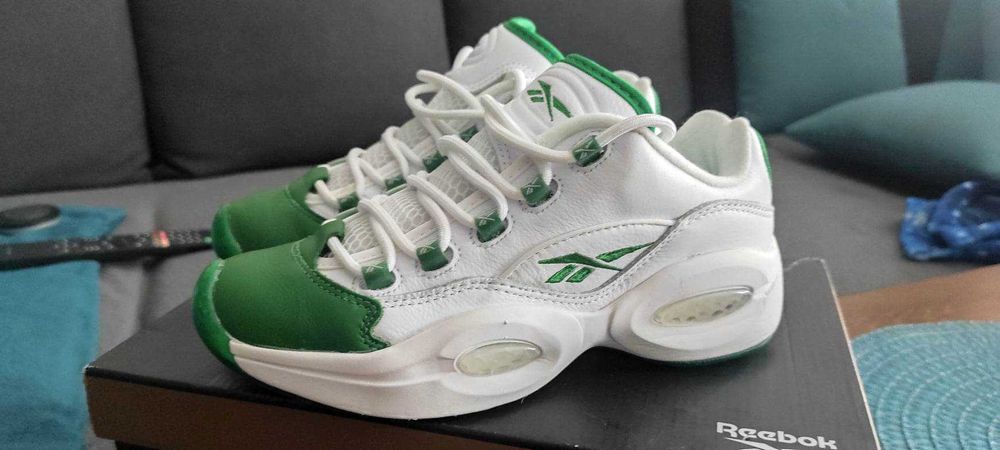 Reebok Question Green Toe