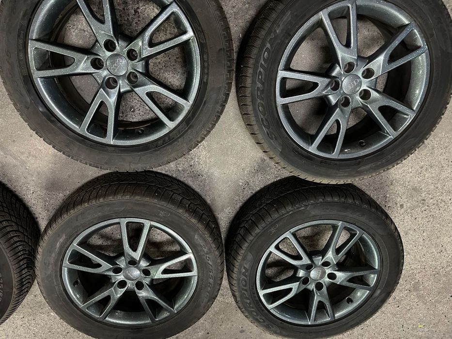 Roti Jenti iarna Audi 18” Pirelli Scorpion 235 55 18