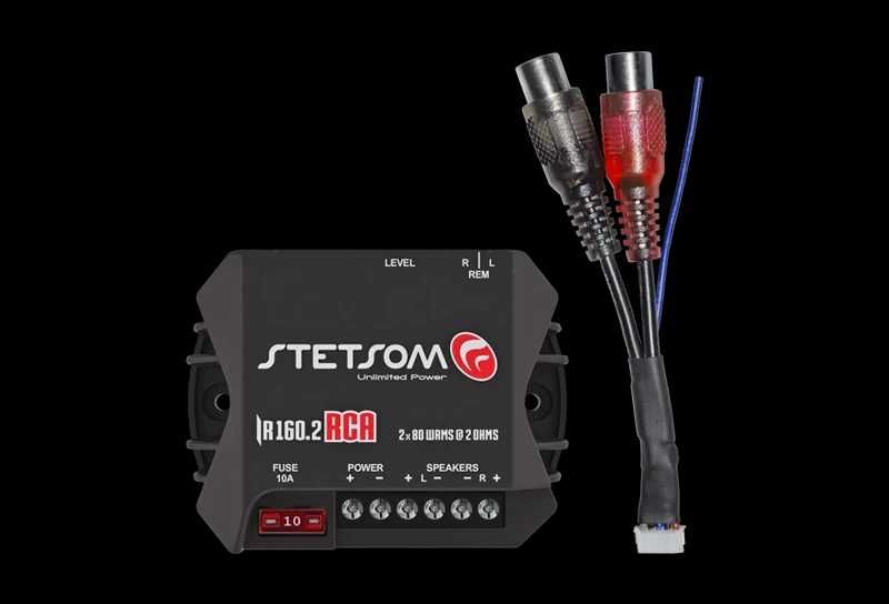 Amplificator Auto STETSOM IR 160.2 - 2, 2 canale, 160 W, NOU, Garantie