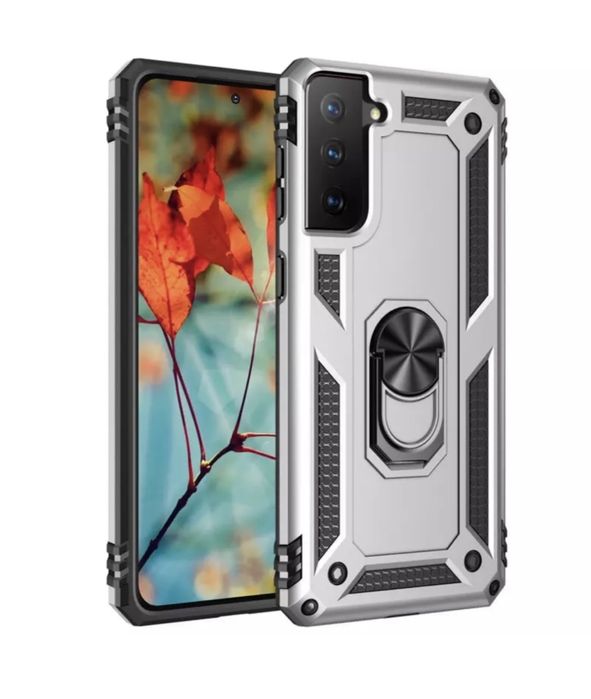 Samsung S22/S23/S24/S25/PLUS/ULTRA Husa Strong Anti Drop Inel Metal
