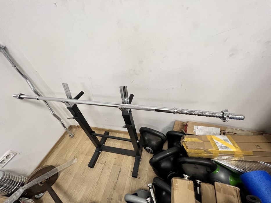 Bara piept haltera piept,Biceps,Triceps 26-28-30 mm, 1,70 cm otel crom