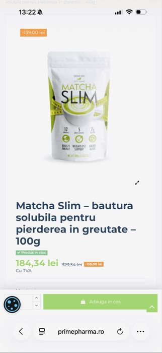 Matcha de slabit