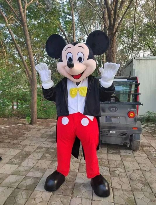 Mascote Deluxe Mickey & Minnie Mouse