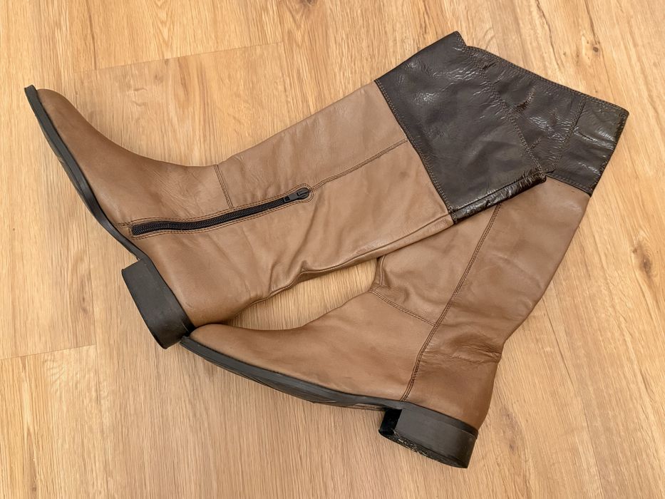 Cizme Tosca Blu - piele naturala, 39