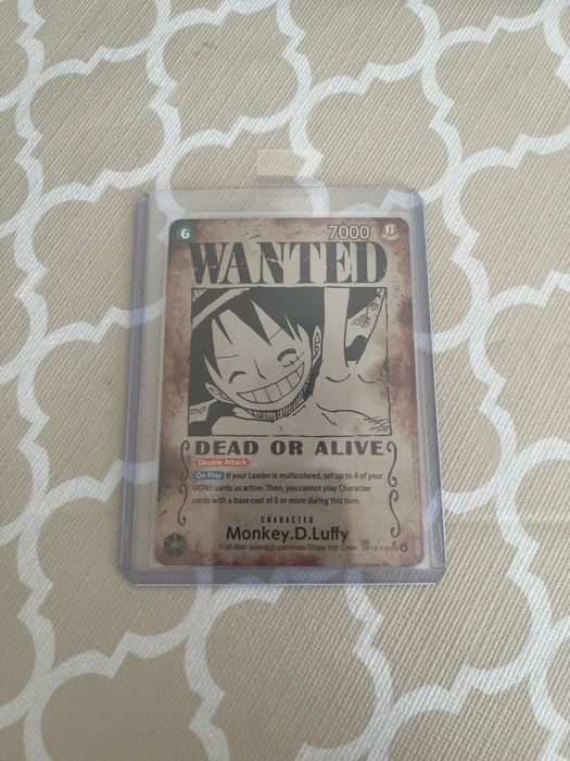 Monkey.D.Luffy - Wanted (op13-118) - one piece tcg