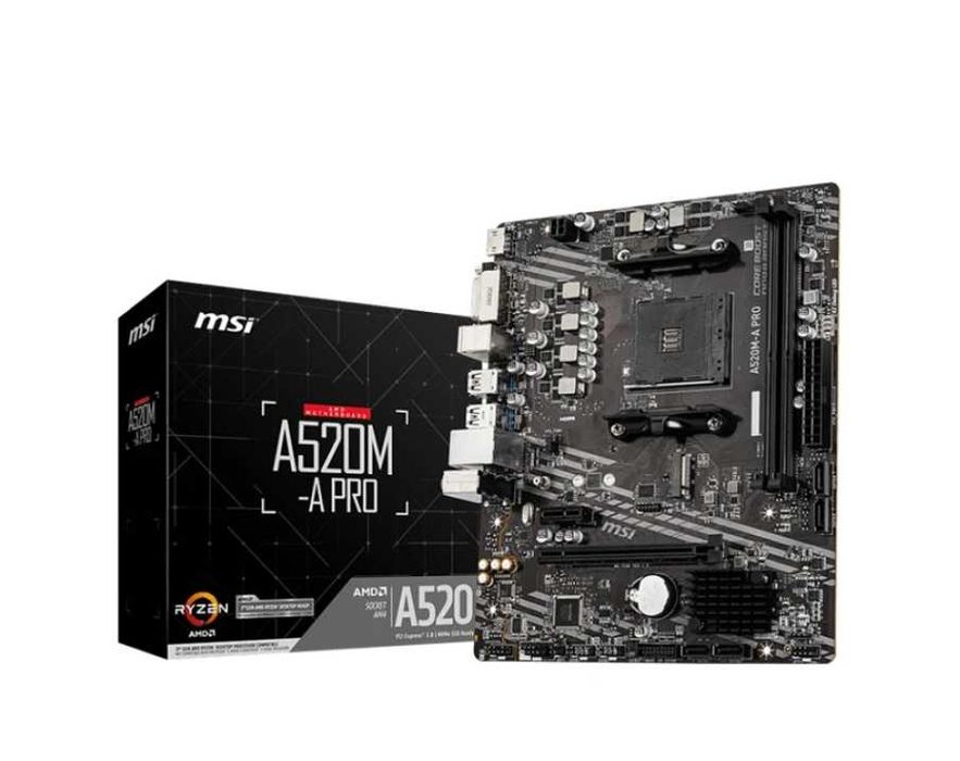MSI A520M-A PRO материнская плата
