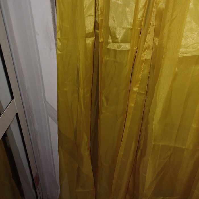 Perdele set 6buc galbene