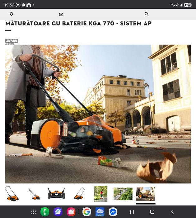 Matura stradala electrica Stihl