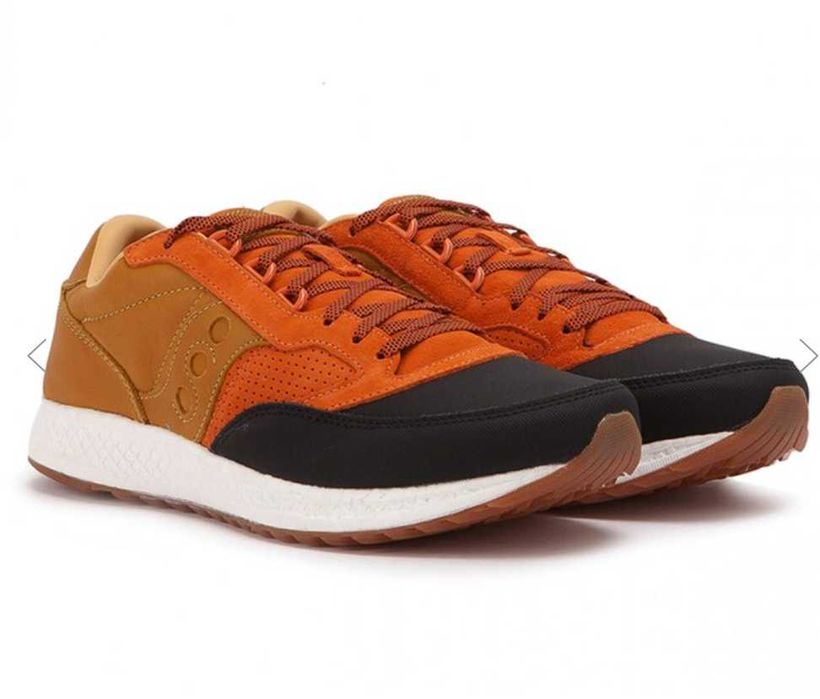 Спортни обувки Saucony Freedom с цветен блок и велур размер 43