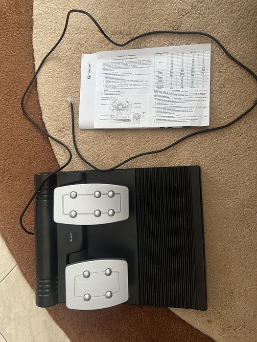 Волан с педали Tracer Roadster PC/XBOX ONE/PS4/PS3+преглед и тест