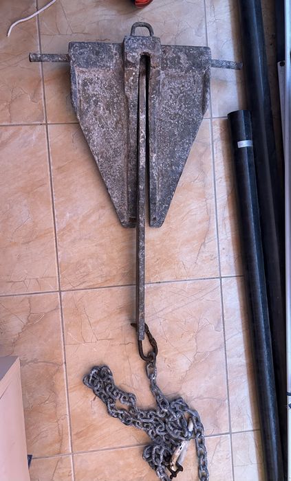 Котва за лодка с верига