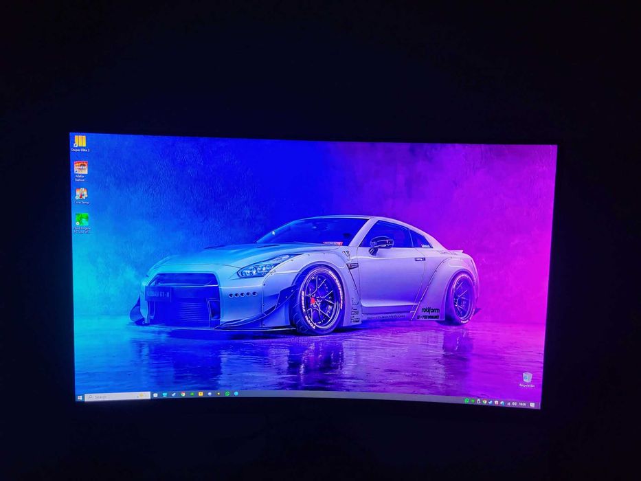 Dell Monitor pentru jocuri LED VA QHD, 165 Hz, 2 ms, FreeSync HDMI,