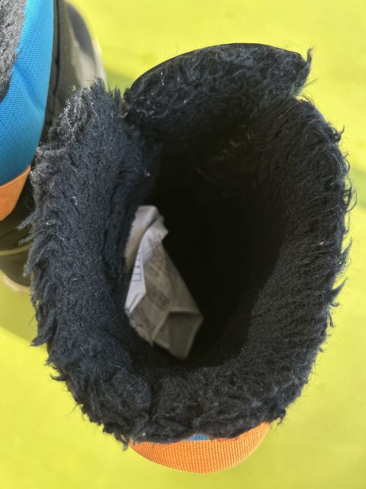 Детски непромокаеми ботуши за преходи в сняг sh500, 38 черни