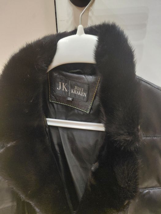 Зимняя куртка дубленка