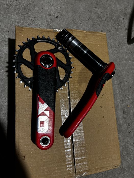 Sram x0 карбонови 34t 165mm