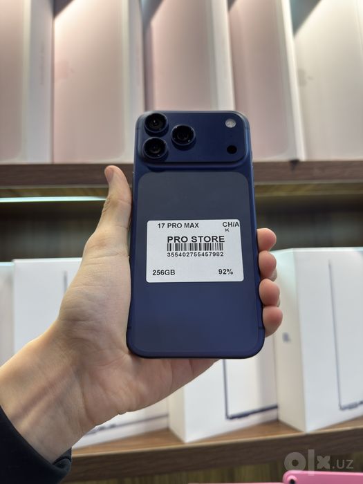 iphone 17 pro max naxtka va nasiya savdoga