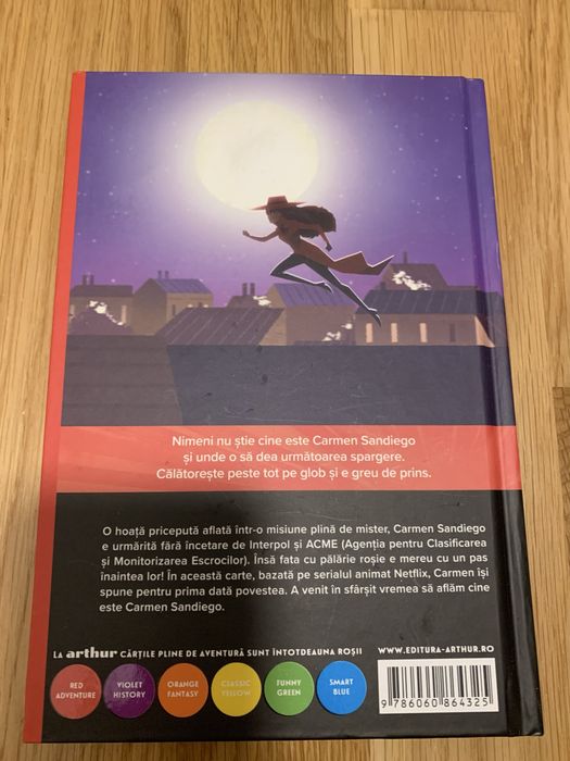 Cine este oare Carmen Sandiego? - Ed. Arthur Red Adventure
