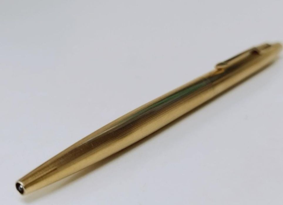 Vechi pix Parker, CAP & BARREL USA, placat cu aur de 12K