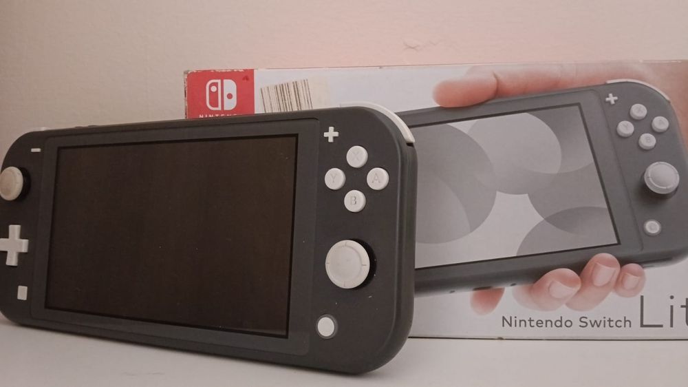 Nintendo Switch Lite, серый, прошитый