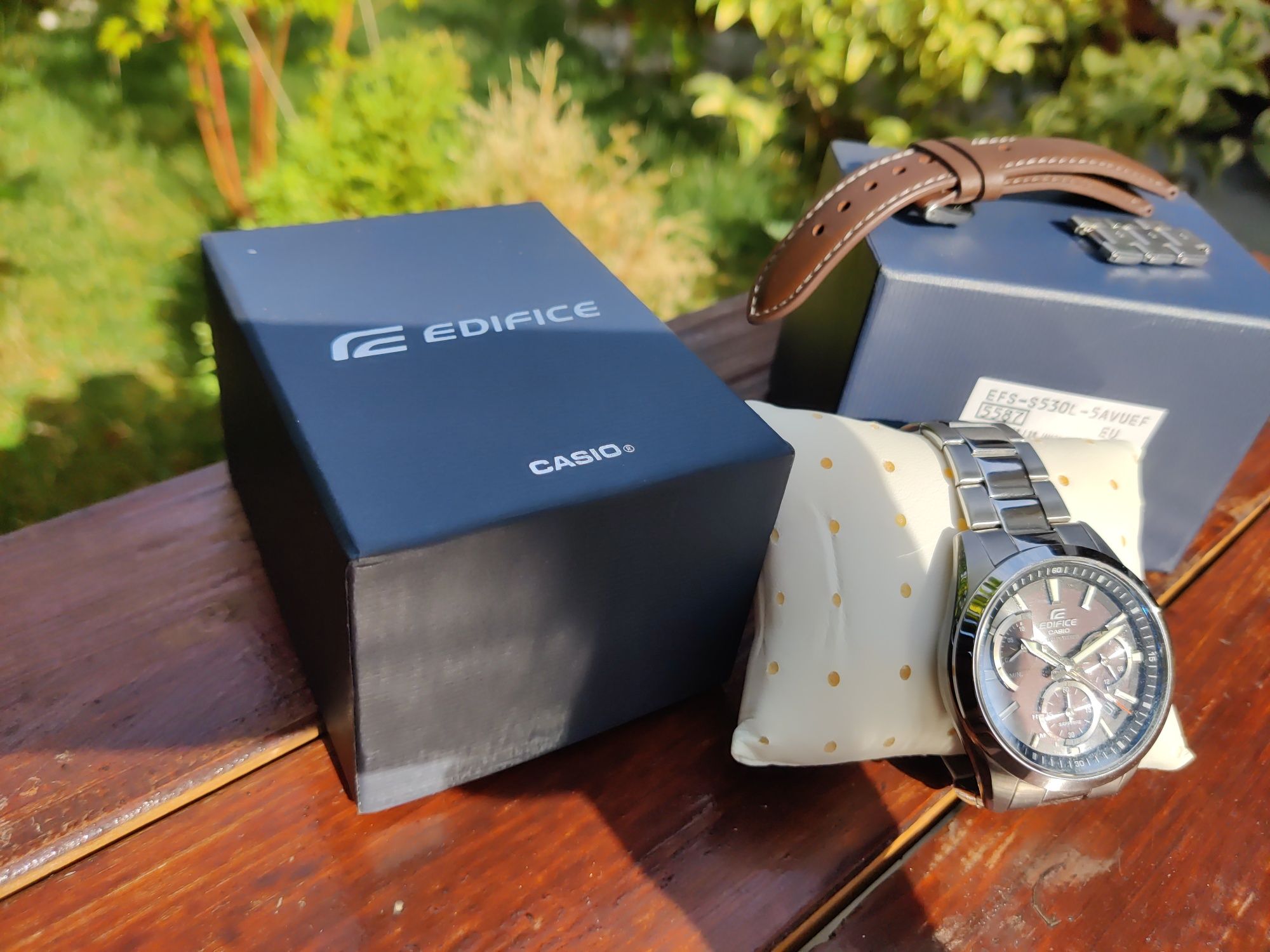 Ceas Casio Edifice Solar EFS S530 curea Mogosoaia OLX.ro