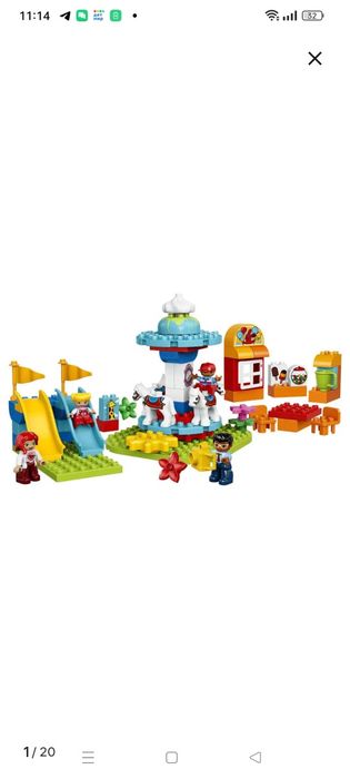 Lego Duplo, парк аттракционов