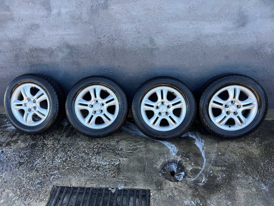 Set Jante Cu Anvelope Kia 5x114.3 Anvelope 205/60 R16 Semperit