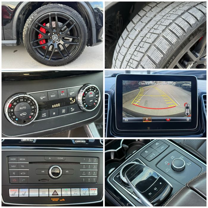 Mercedes-Benz GLE 63 S AMG 2017г* 650к.с* FULL MAX* 174.000KM* Сервизна История*