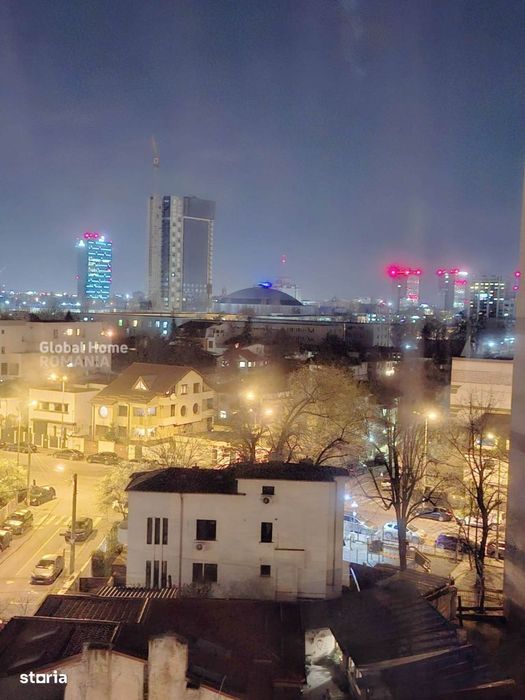 2 camere, etaj 7, vedere panoramica pe spate | 1 Mai - Metrou 1 Mai