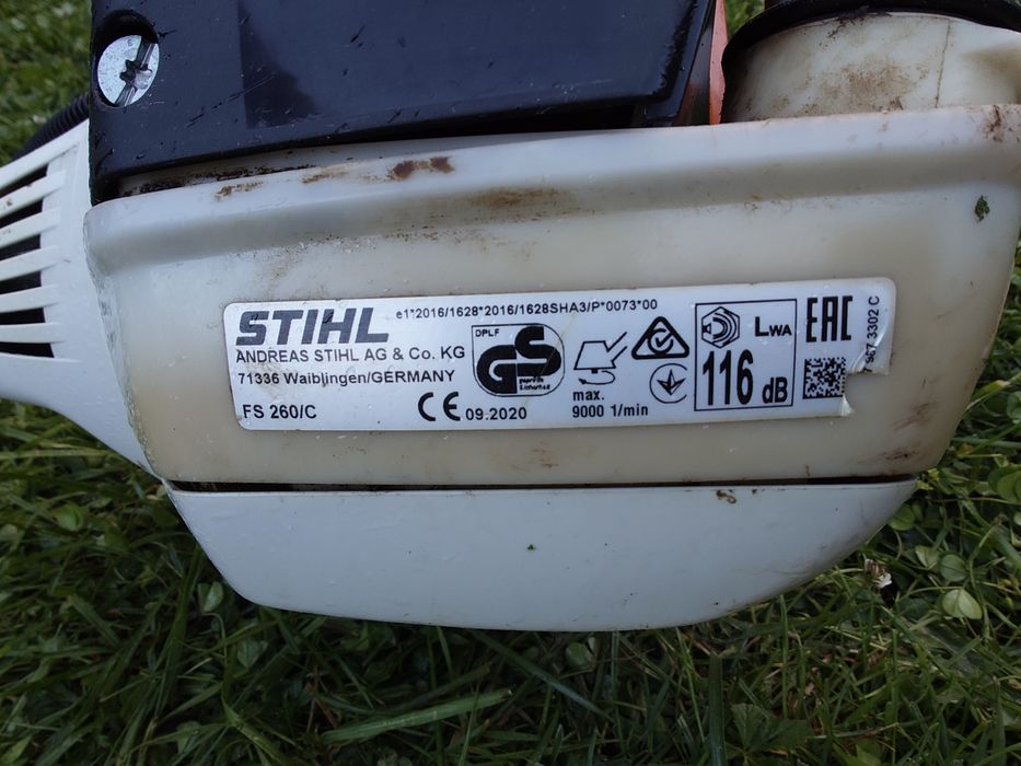 Продавам Stihl FS 260 пълен комплект в отлично състояние