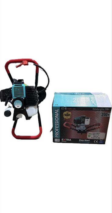 Motoburghiu 9.8CP Pe Benzina Foreza,Sfreder,Pamant Broman
