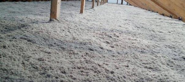 Утепления крыши эковата
