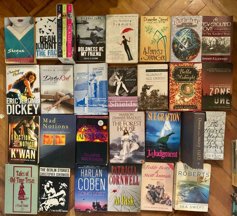 Книги на английски, немски, руски език