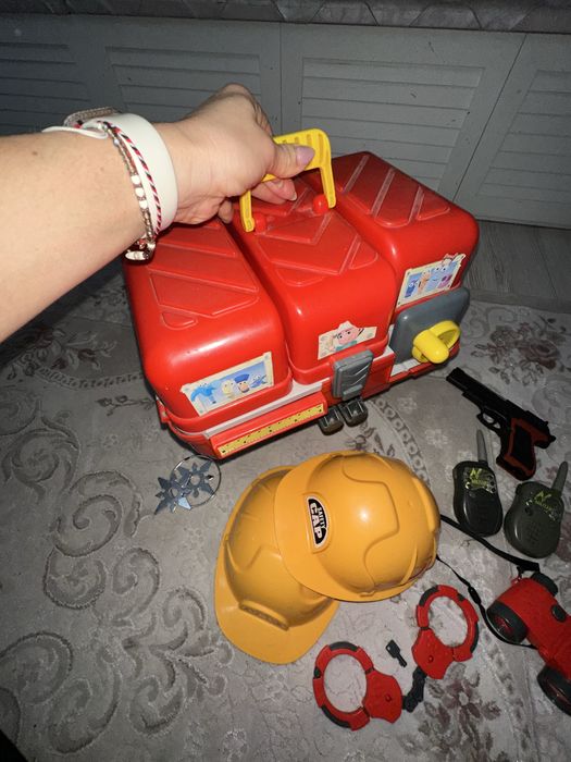 Детски музикален “майсторски” куфар с принадлежности + уоки токи