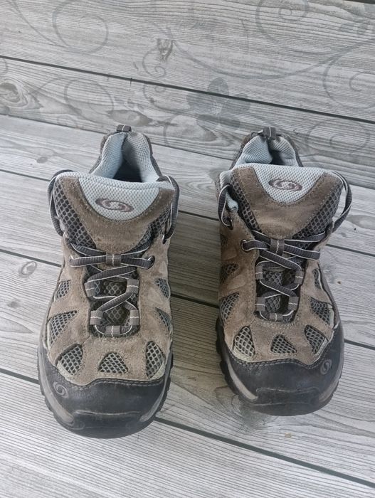 Salomon N 38,5 кожени маратонки