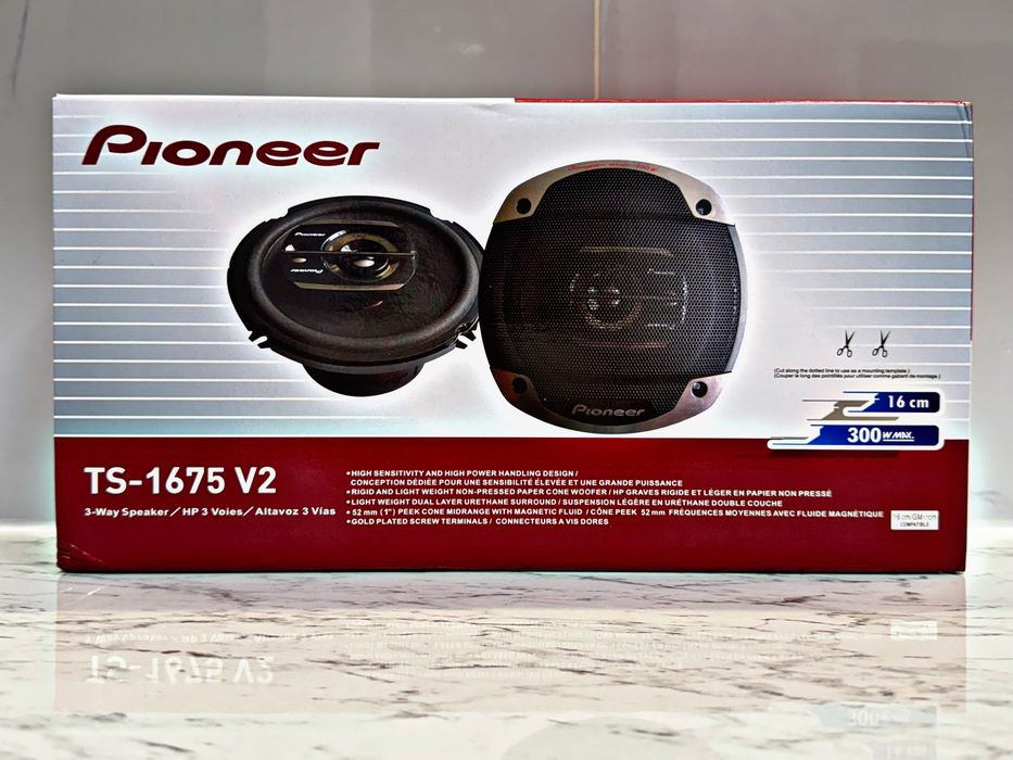 Скидки!Pioneer TS-1675 V2 каоксальная акустика(16см Калонка,kalonka)