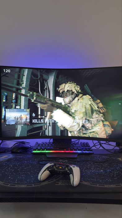 Монитор LG Ultra gear 32инча 180hz в гаранция!